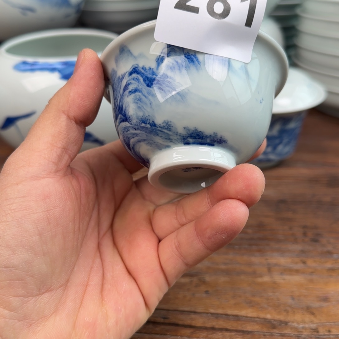 杯郑**古一泓手作281压手杯