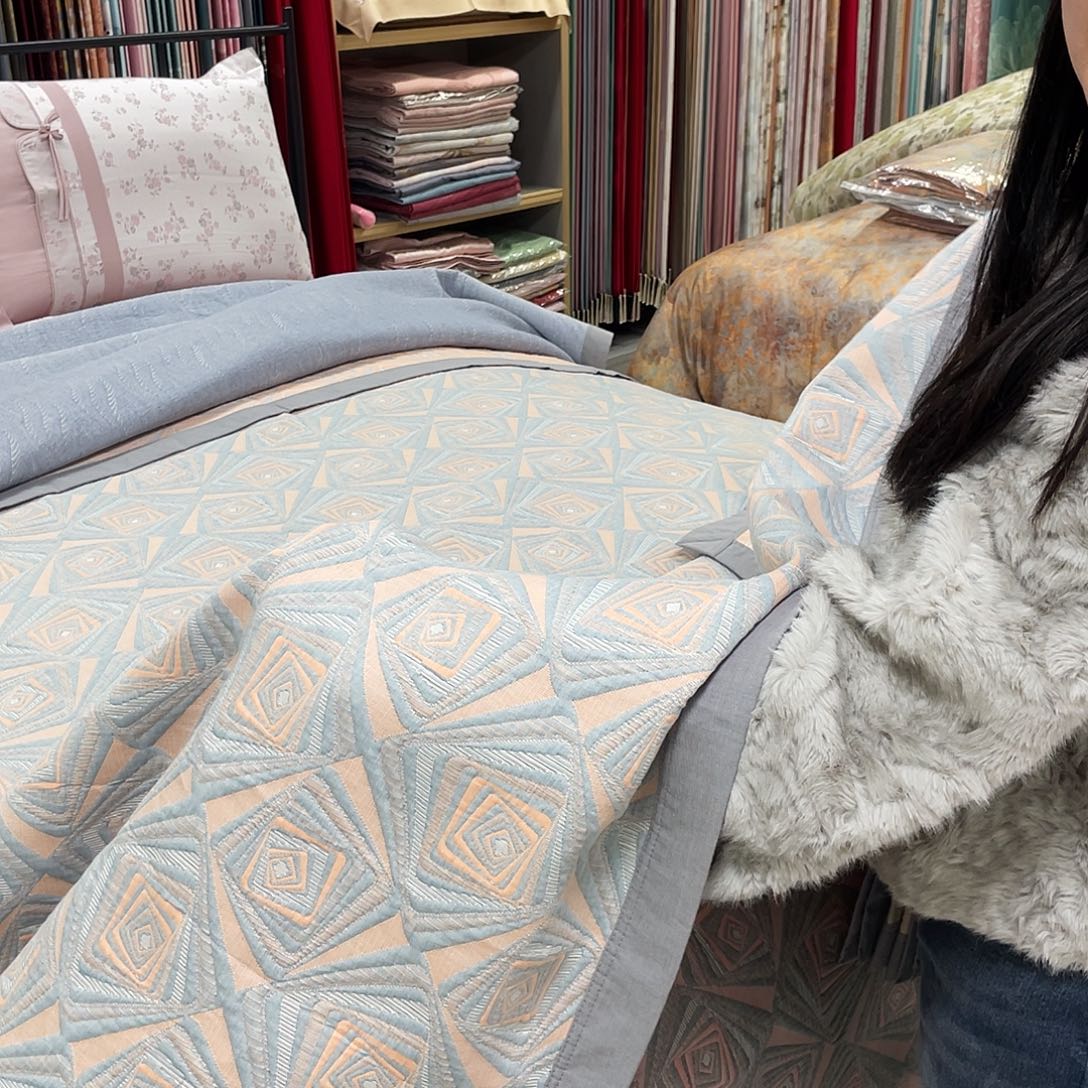 棉多层纱枕巾一对