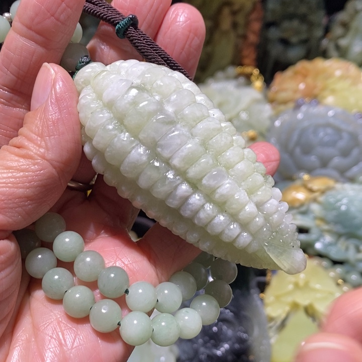 岫玉岫玉吊坠未镶嵌