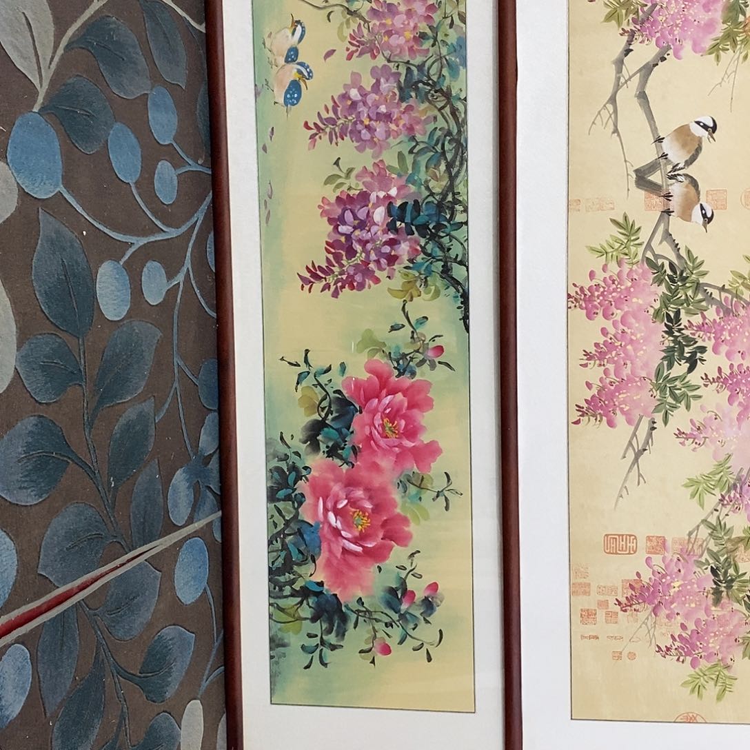 国画带框尺寸47✖️162厘米