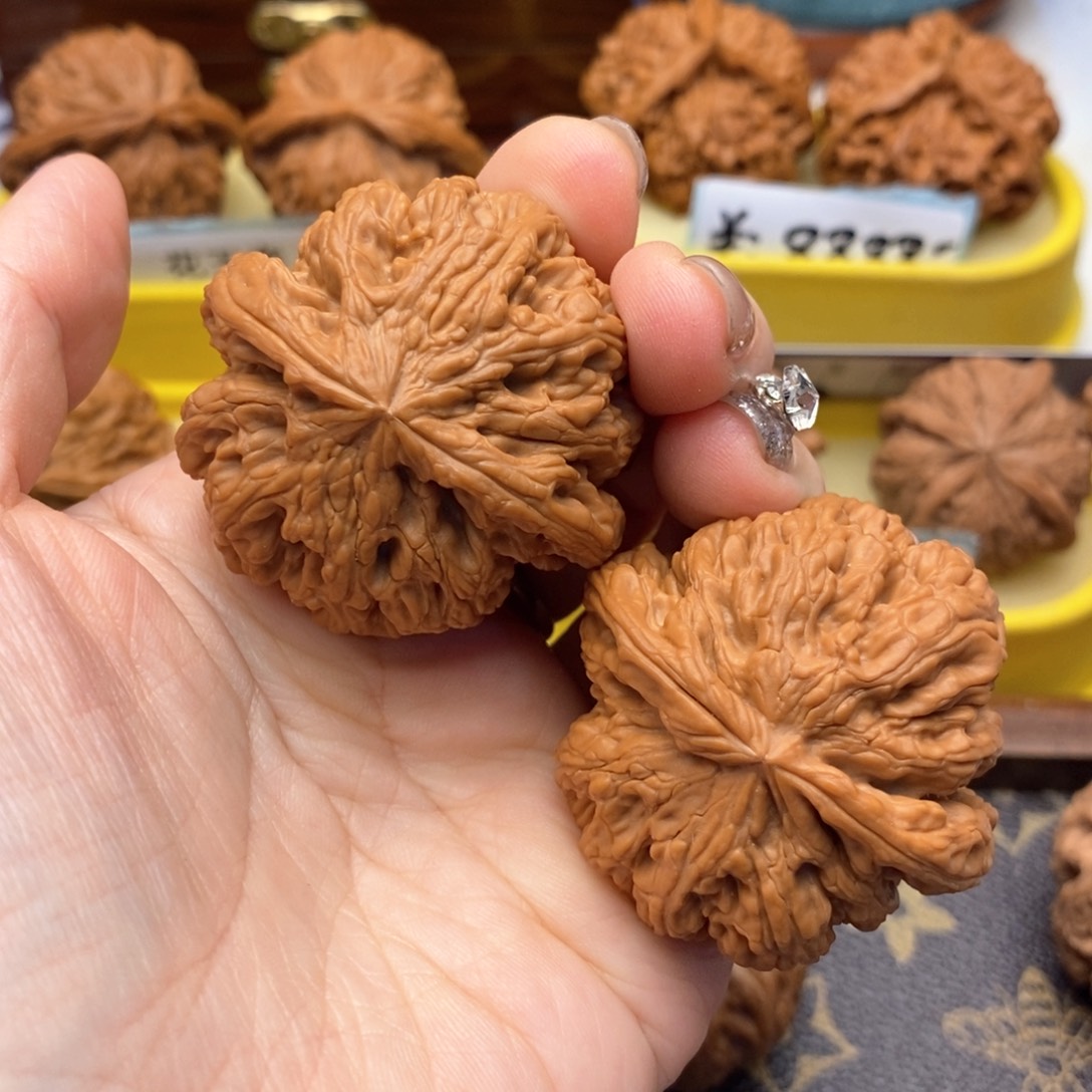 文玩核桃把件75号粗筋45