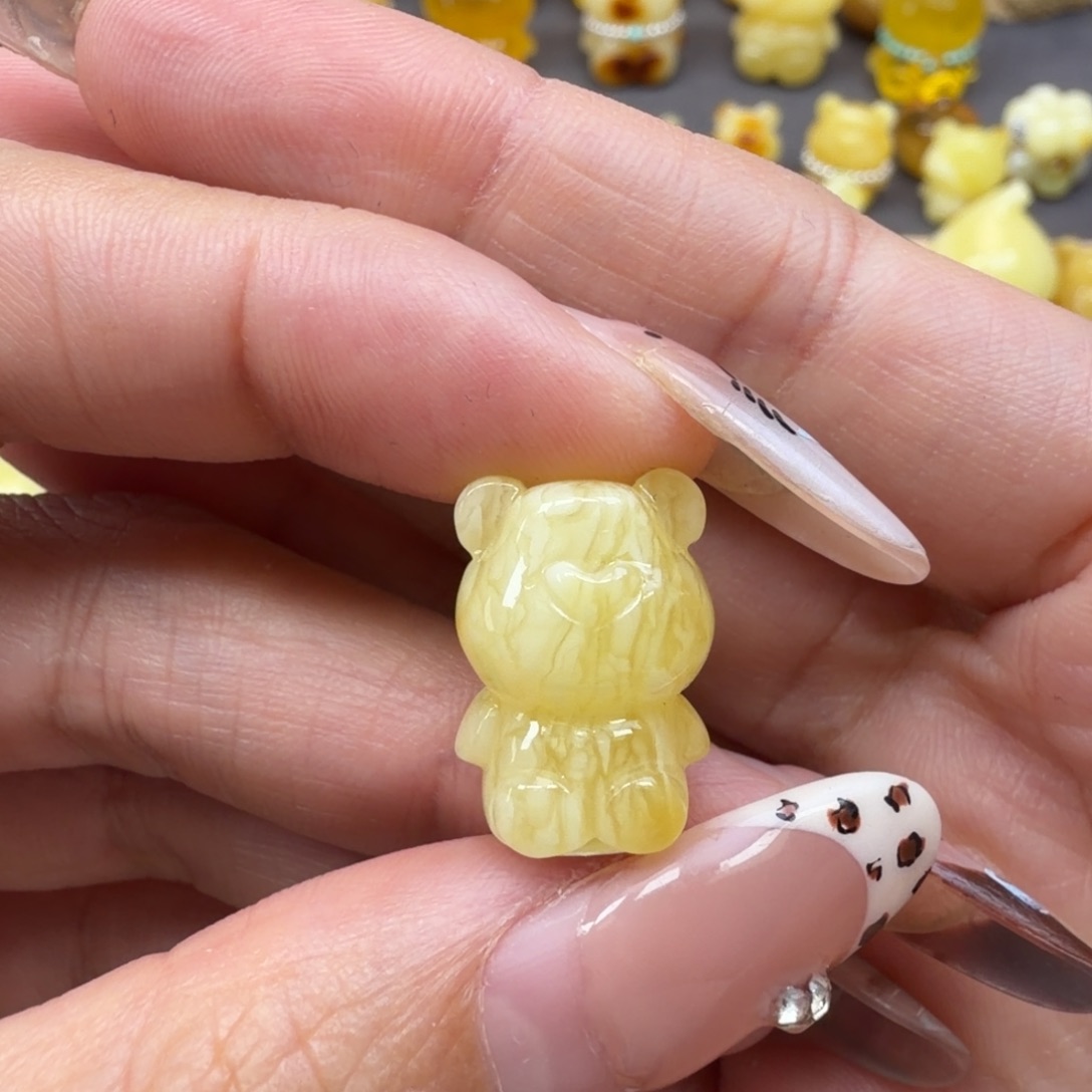琥珀未镶嵌裸石蜜蜡