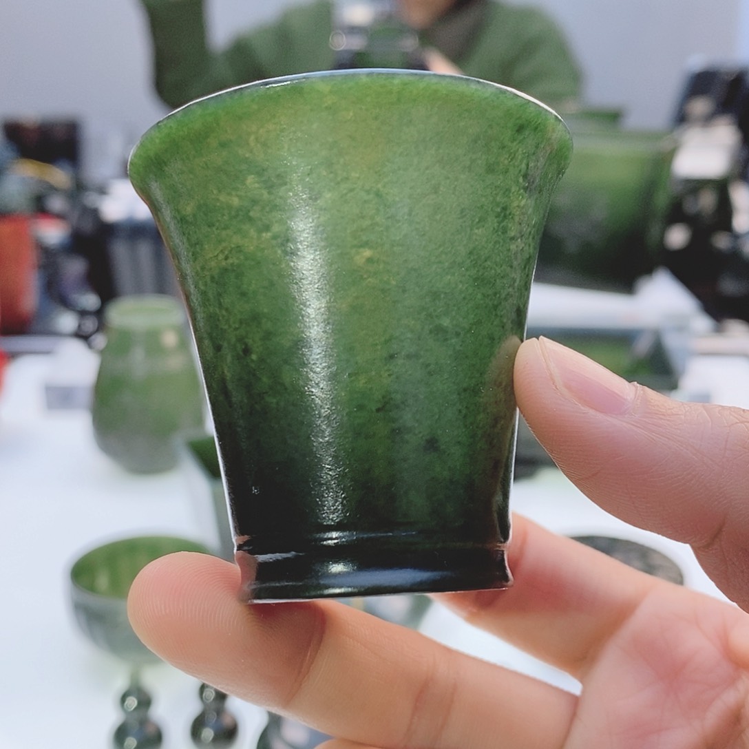 和田玉（青玉）把件未镶嵌