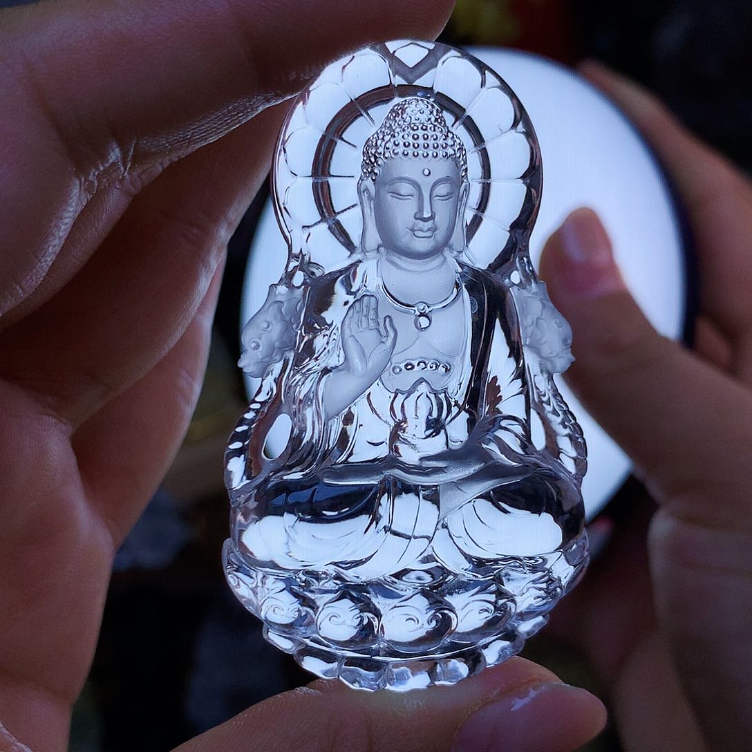 水晶颈饰未镶嵌浅****皮，