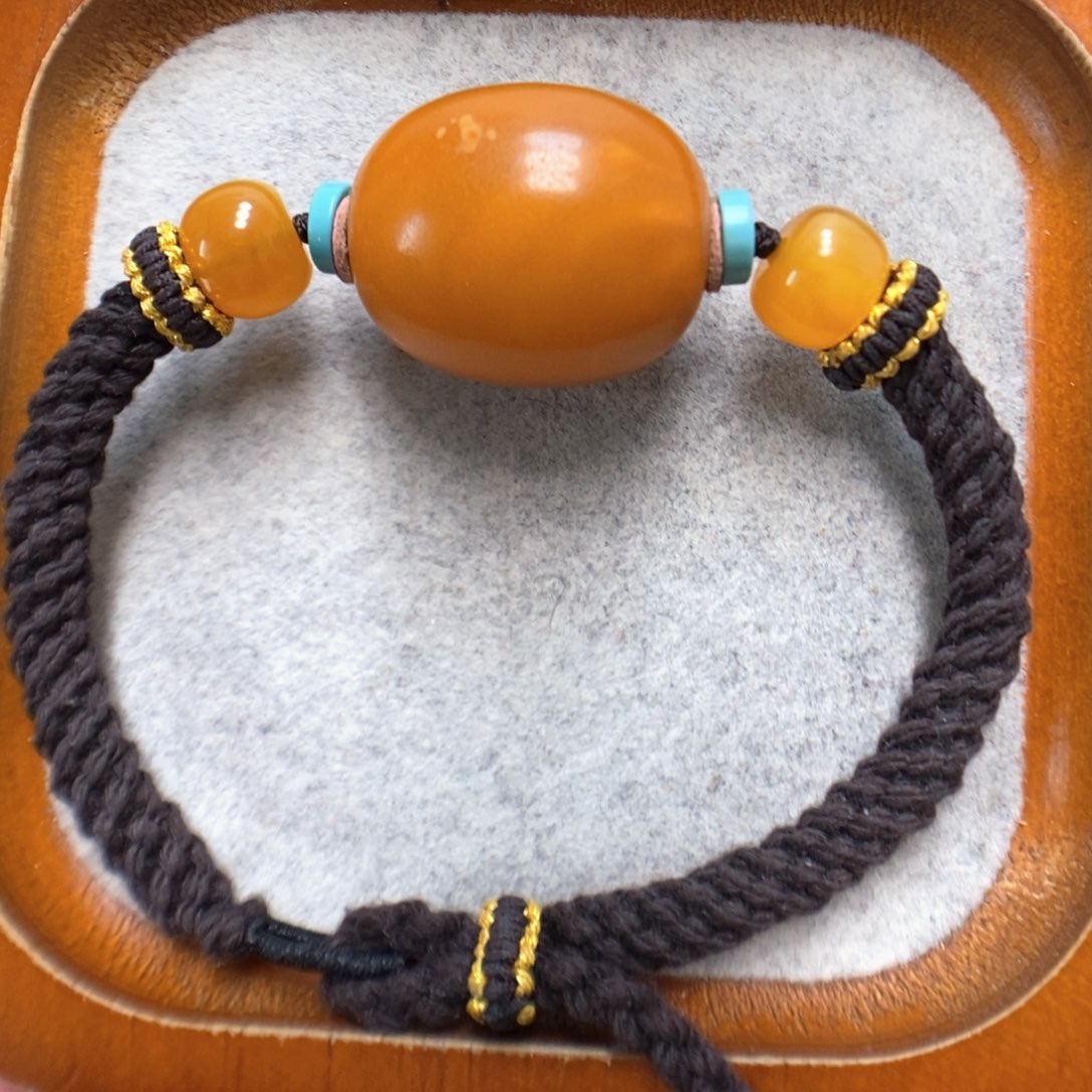 蜜蜡手绳未镶嵌蜜蜡