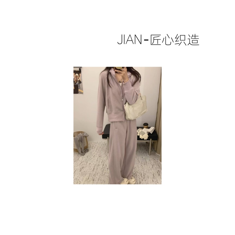 JIANYOU-[气质甜美]2025秋季新款时尚洋气百搭简约女套装E-3051