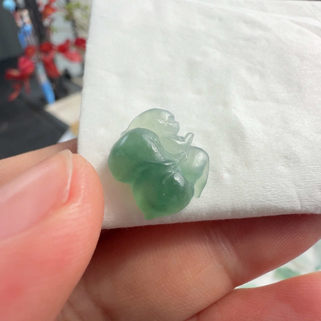 定制翡翠未镶嵌定制翡翠毛货不退不换