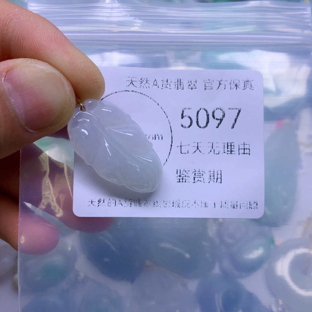 翡翠未镶嵌吊坠(不含链)翡翠