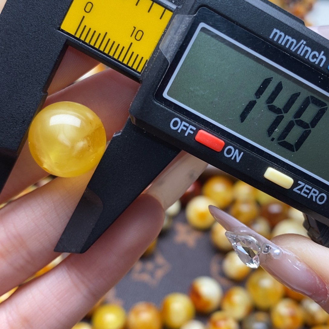 琥珀未镶嵌珠宝奇石蜜蜡1234