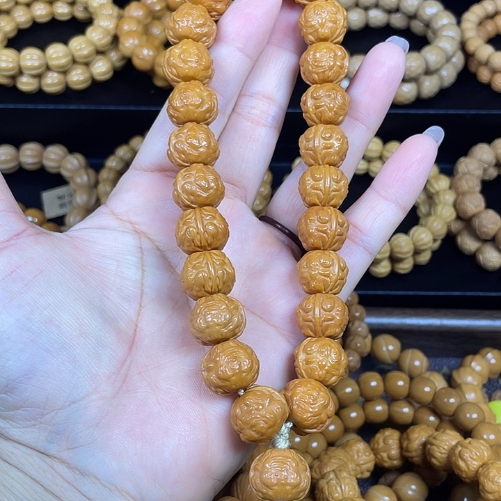 猴头核桃手串猴头