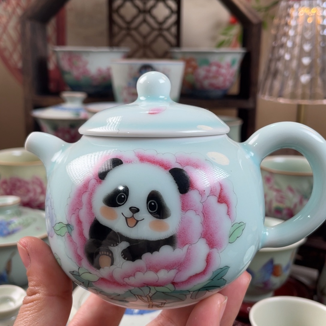 景德镇手绘茶具原创