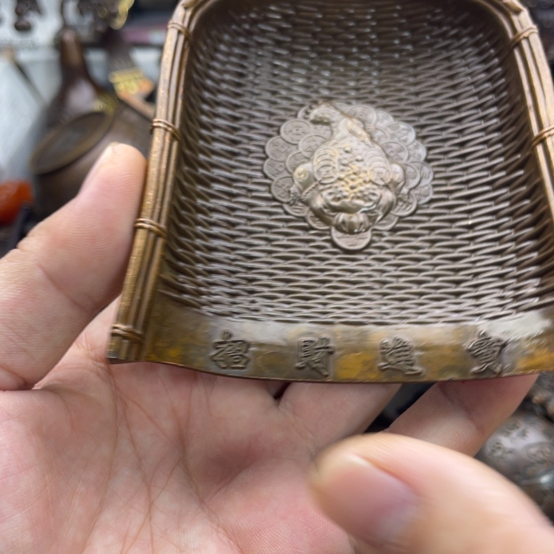 铜器工艺品办公室摆件 