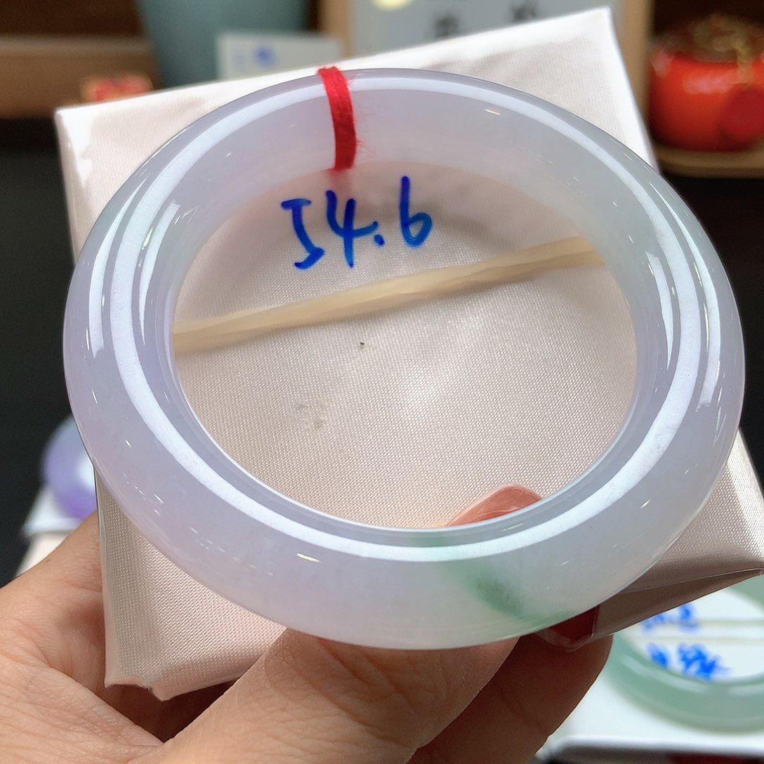 翡翠未镶嵌手镯89号