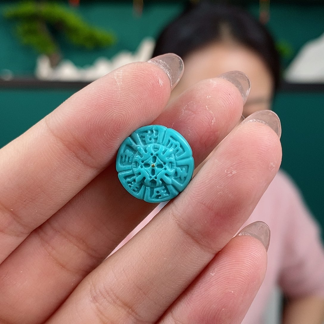 绿松石珠宝奇石未镶嵌