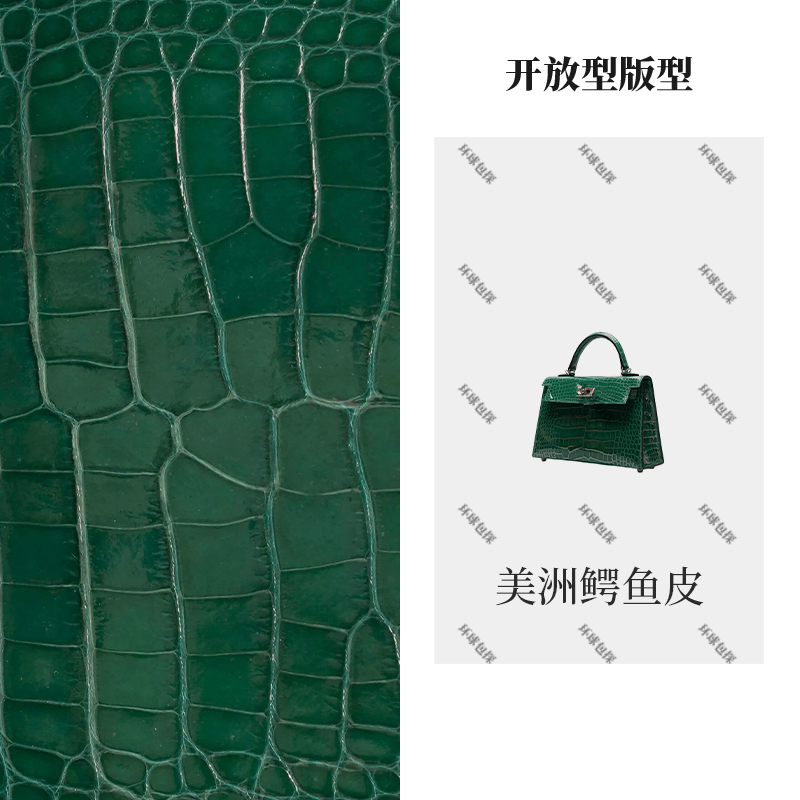 【圈圈私定】贵奢私定19CMl美洲亮面流行轻奢气质手提包（G-018）