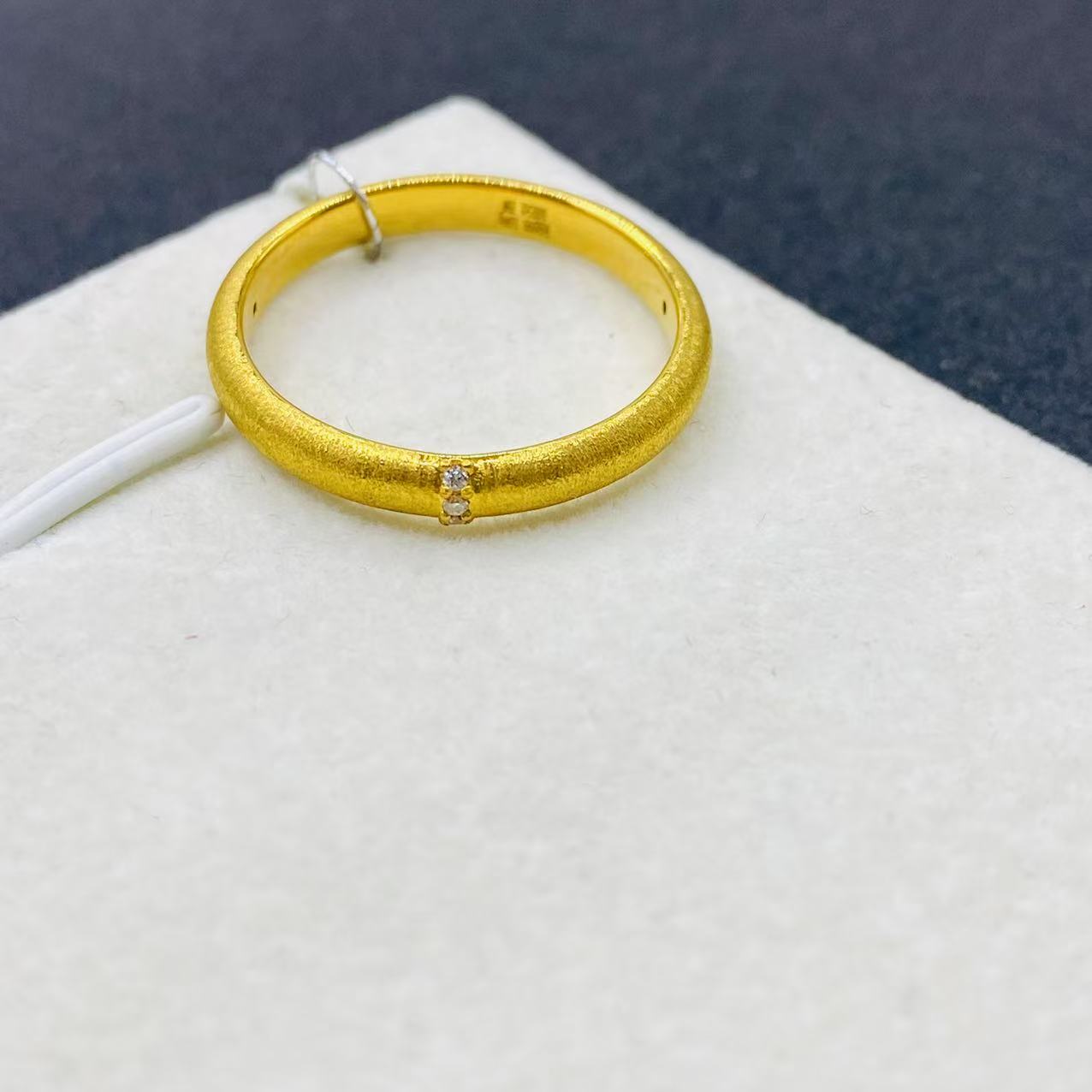 杨教授珠宝足金5D莫桑配件（圈口联系备注）HJ