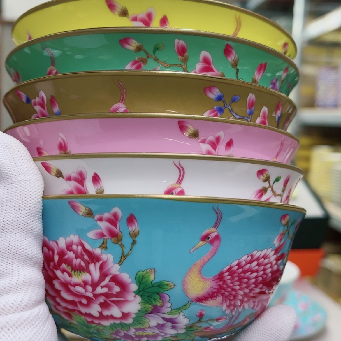 【闪购商品】骨瓷4.5寸6个………………………………