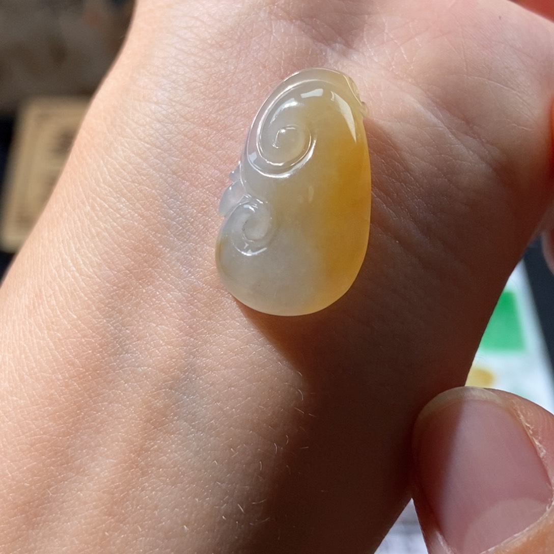 定制翡翠未镶嵌翡翠25.2×15×6