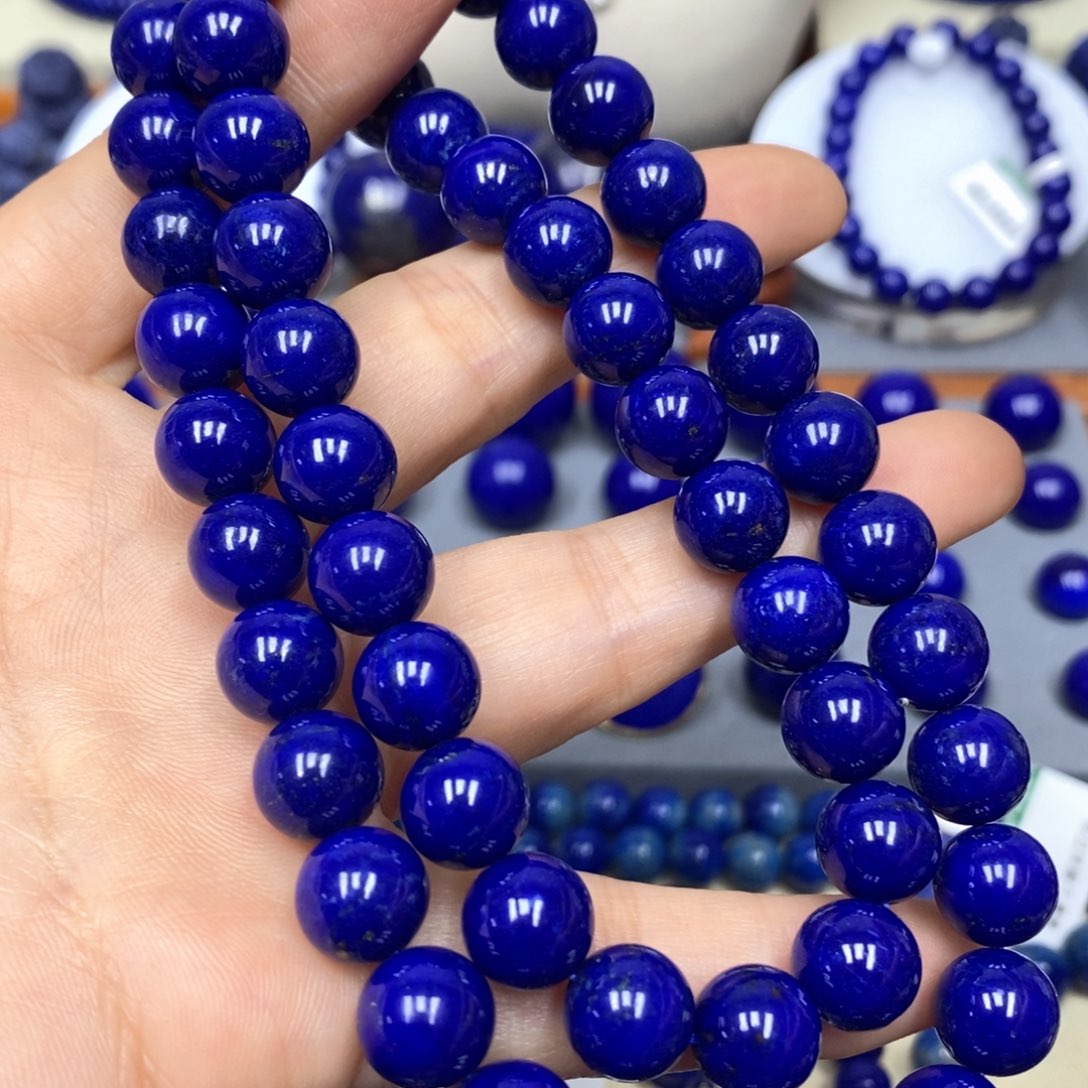 静***心青金石未镶嵌颈饰