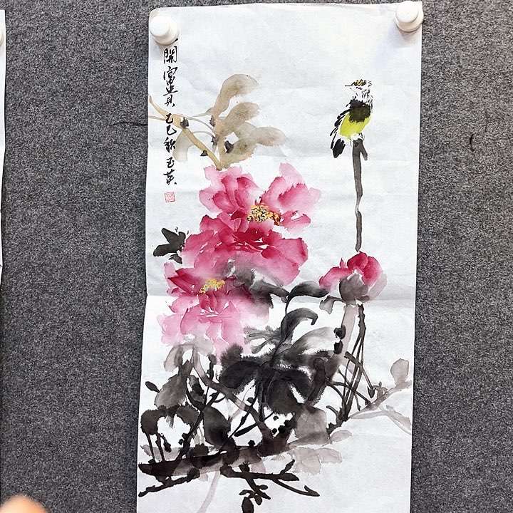 国画幸会有人喜欢他是吧这