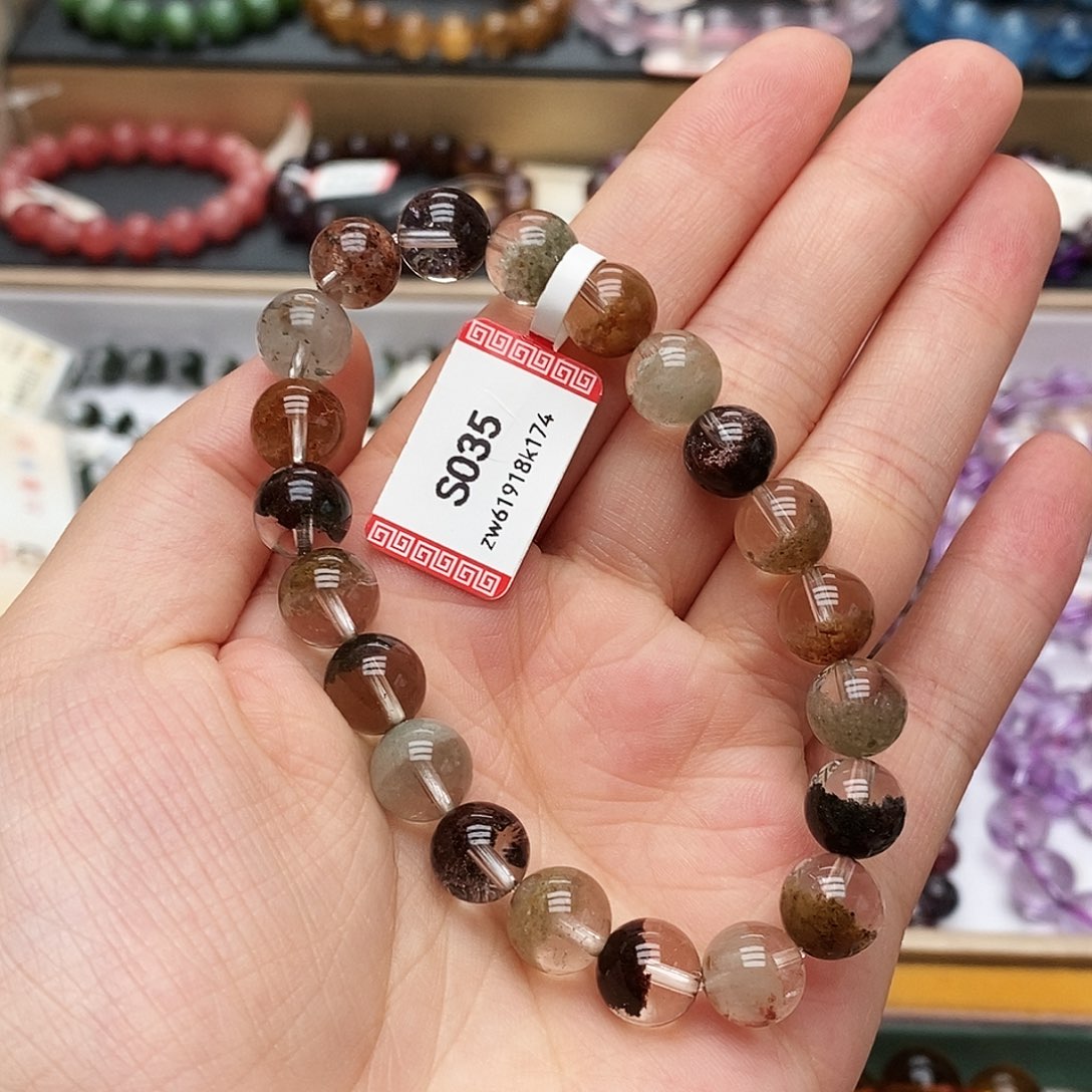 未镶嵌手链水晶Ｓ０３５ 四季幽灵 9m+