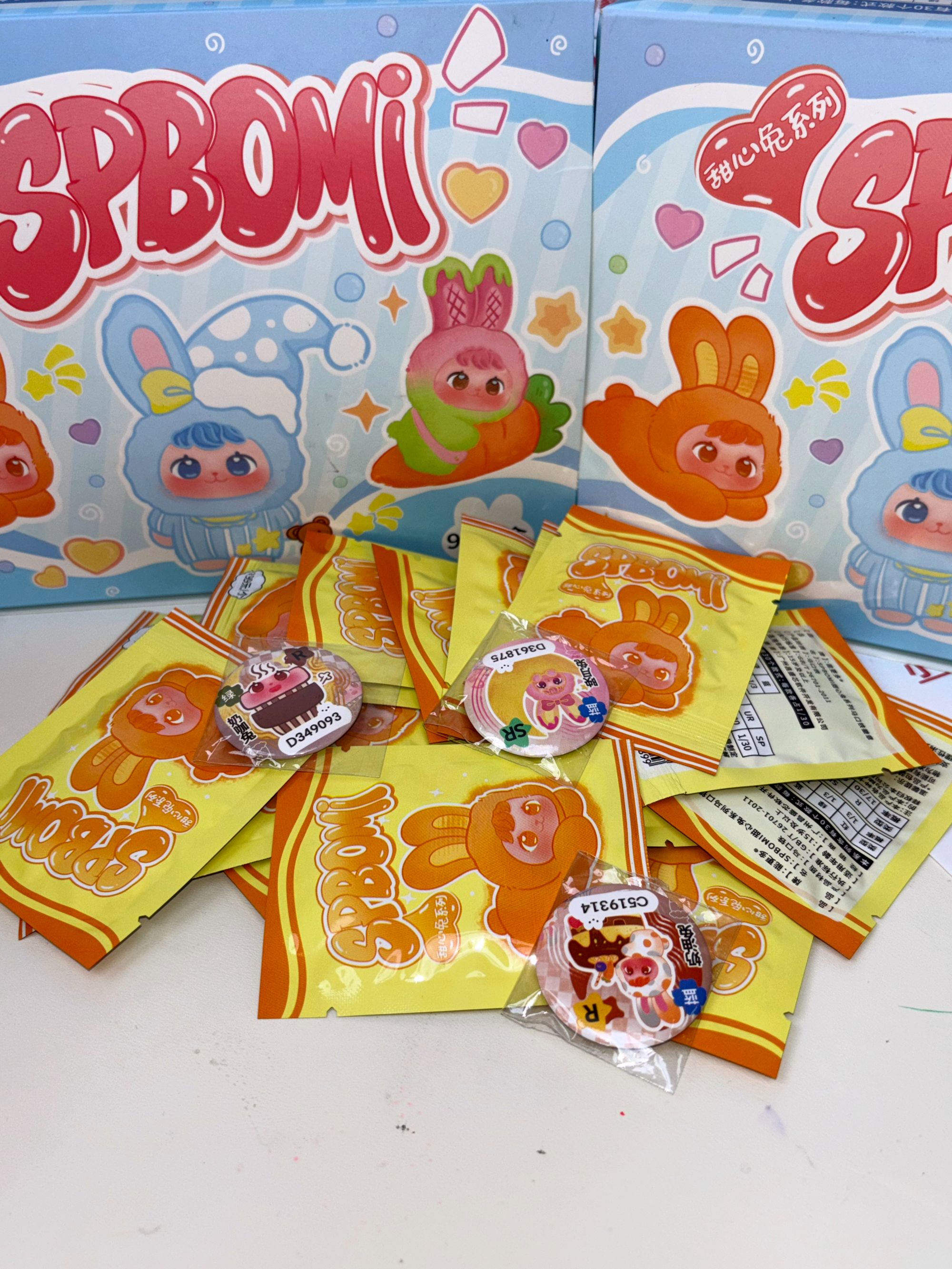 【卷心菜】甜心兔勋章盲盒【没U烦恼】