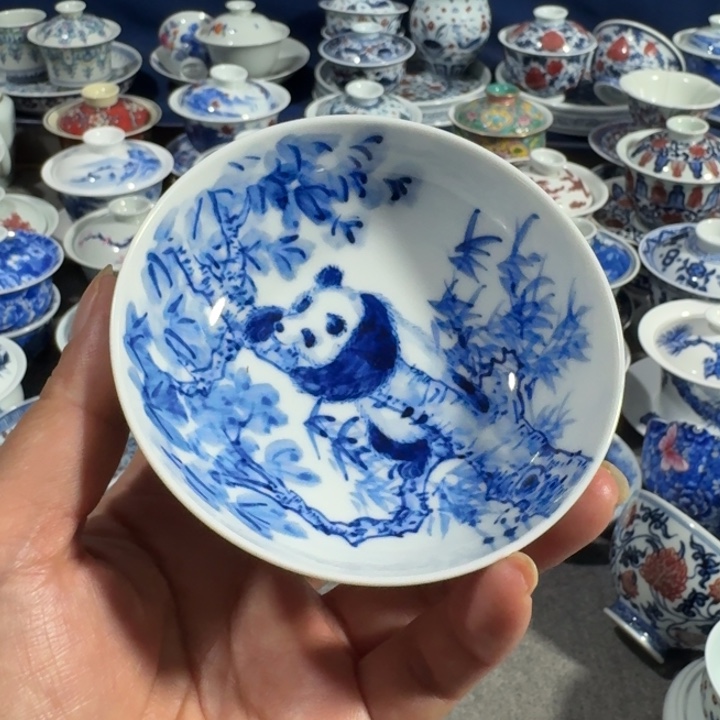 景德镇手工手绘杯