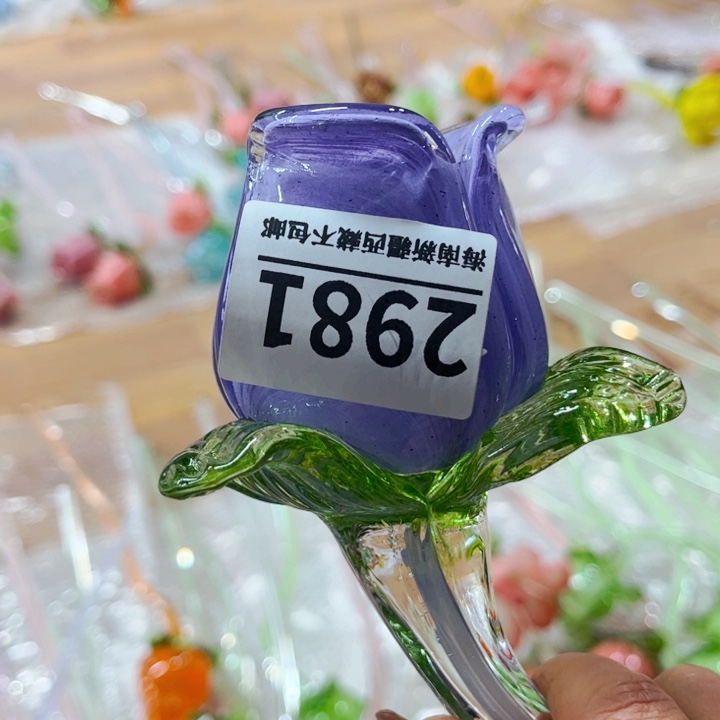 琉璃2981 家悦美居琉璃花瓶