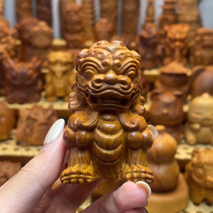 柏木（崖柏）石狮子（清仓福利）