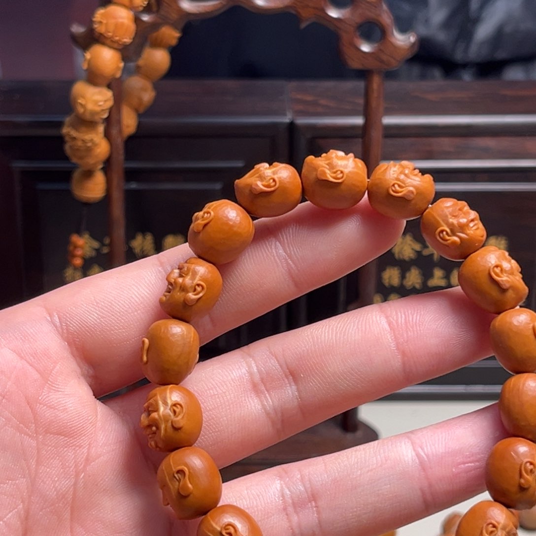 橄榄核吊坠乱**雄小籽罗汉