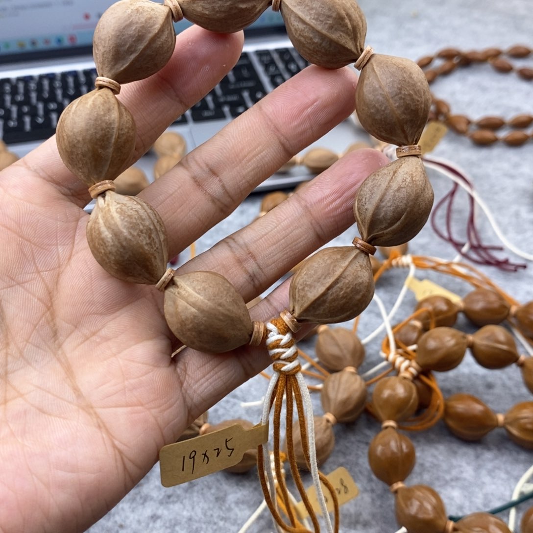 橄榄核手串/手链L*19短圆一物一图