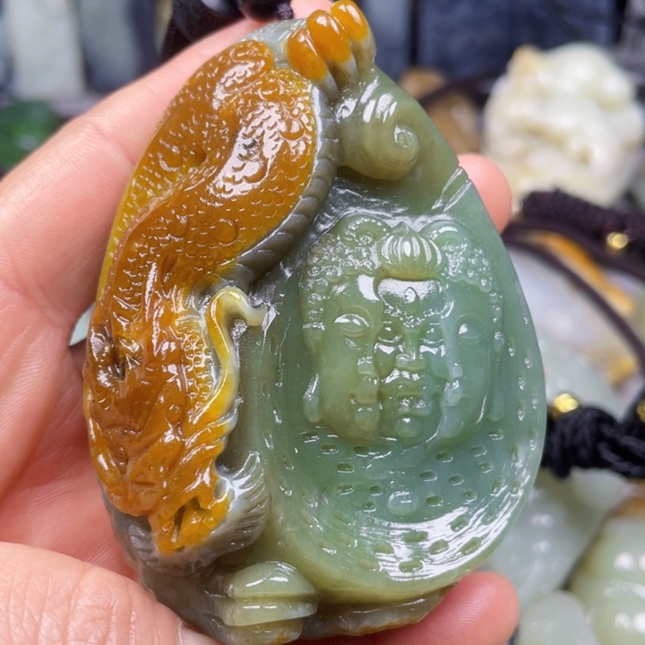 和田玉挂件未镶嵌