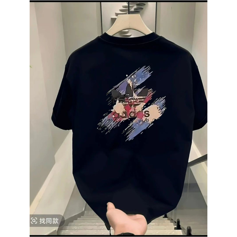 【一折粉丝福利】潮牌男女同款圆领百搭T恤