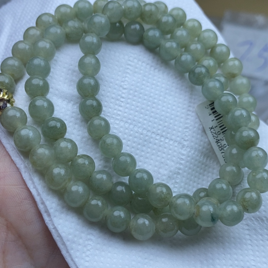 翡翠未镶嵌手链翡翠