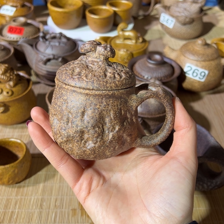 缸130毫升原谷粗瓷高温粗瓷