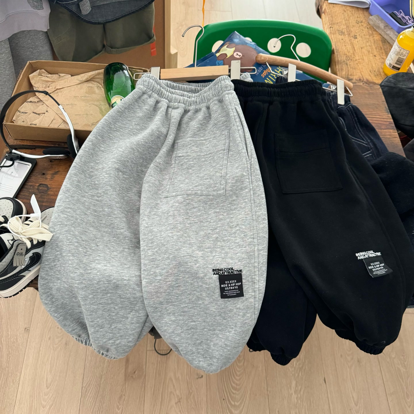 25860 贴标卫裤 儿童秋季新款卫裤