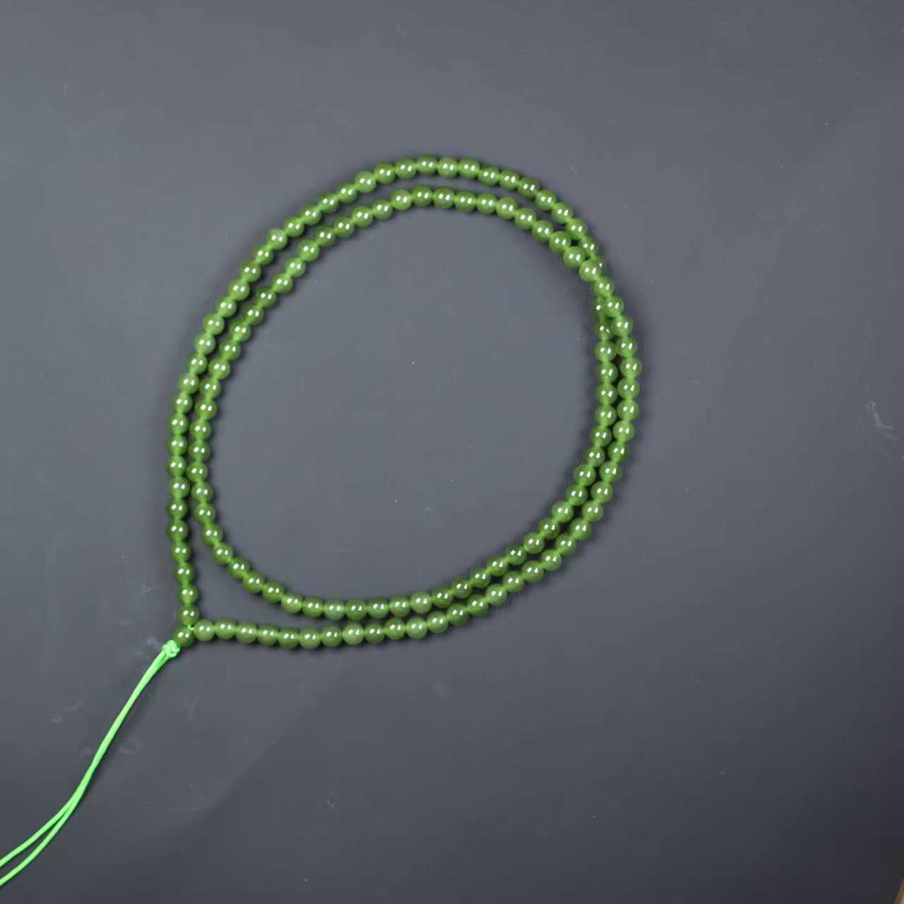 【玉道·出品】 5mm碧玉圆珠108