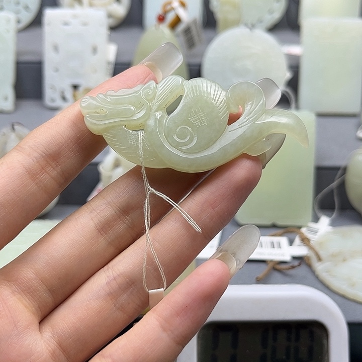 和田玉未镶嵌颈饰用****8