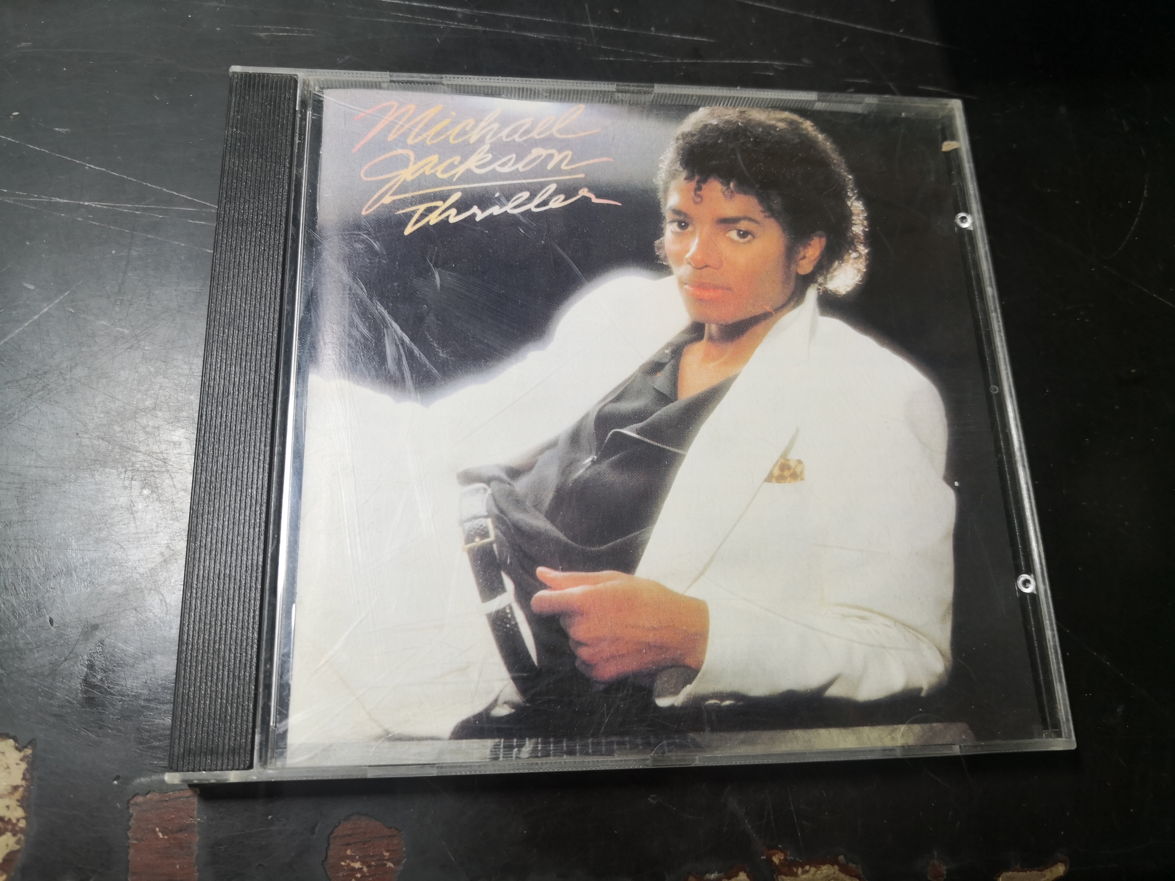 Michael Jackson Thriller 迈克尔杰克逊 复1：1  封面彩色复印