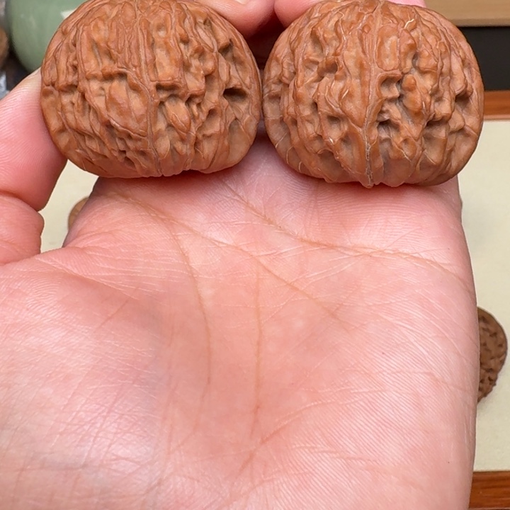 把件文玩核桃全品磨盘40