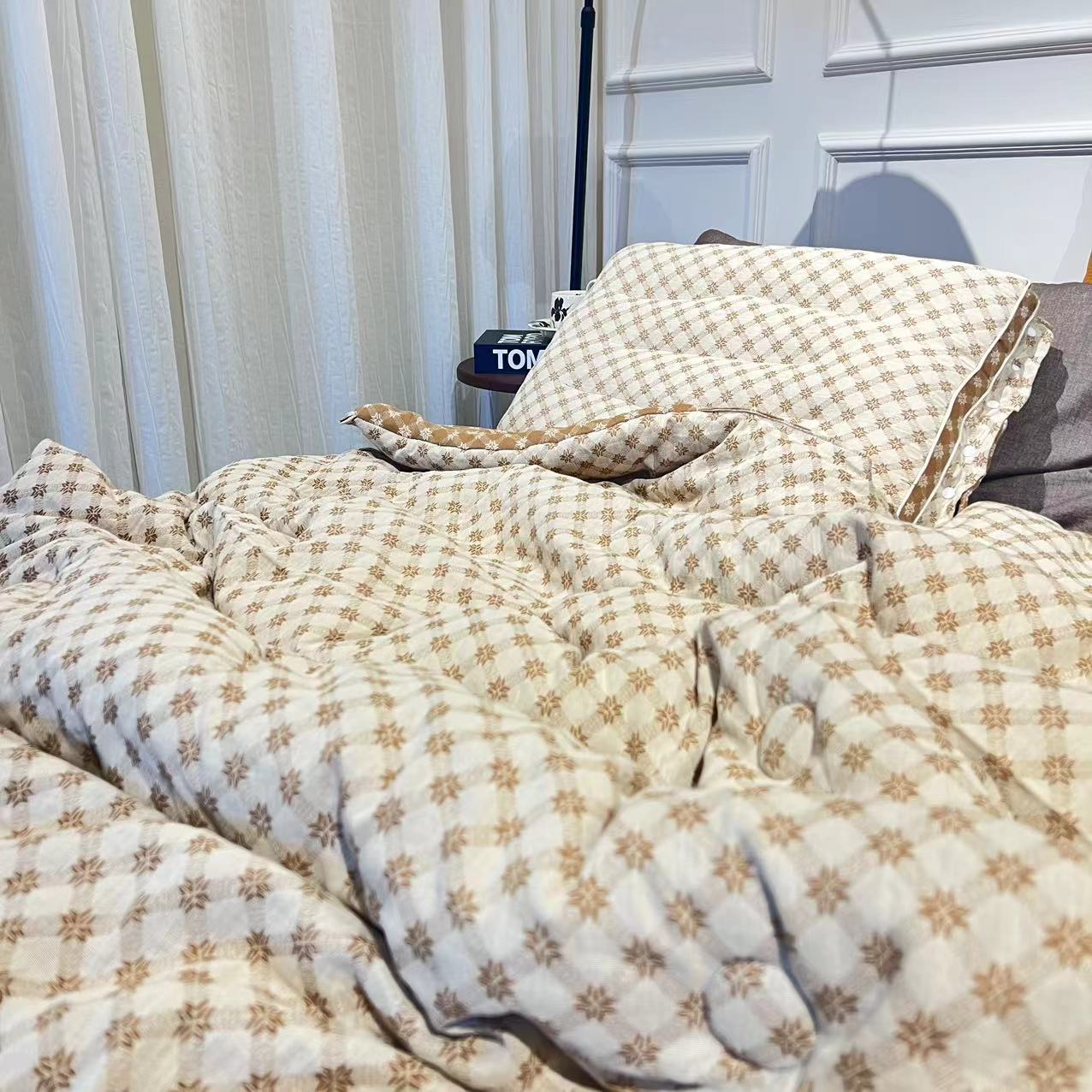 【舞青春双人230cm*200cm】简约舒适提花轻奢系列床品