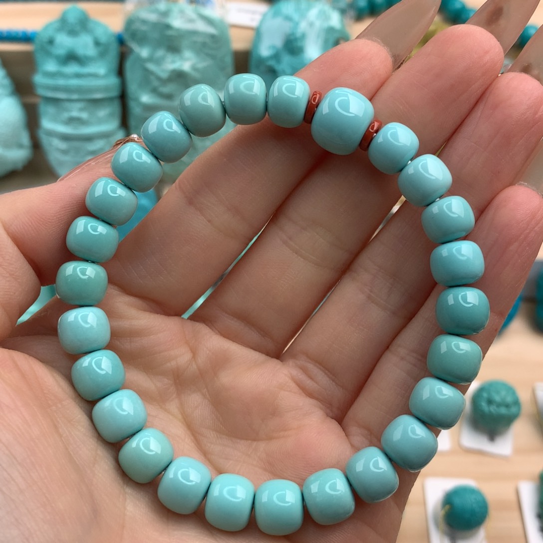 绿松石珠宝玉石未镶嵌