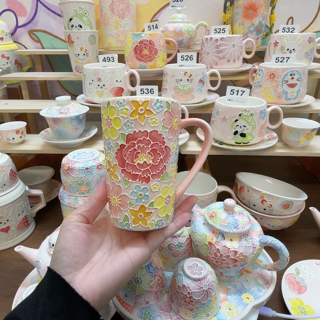 瓷片万花杯301号号号号