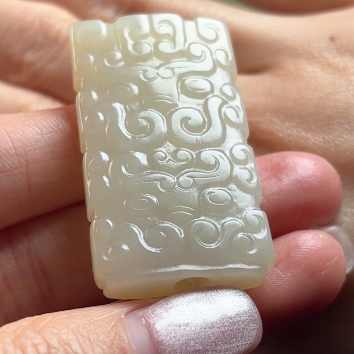 和田玉挂件未镶嵌荒**雨