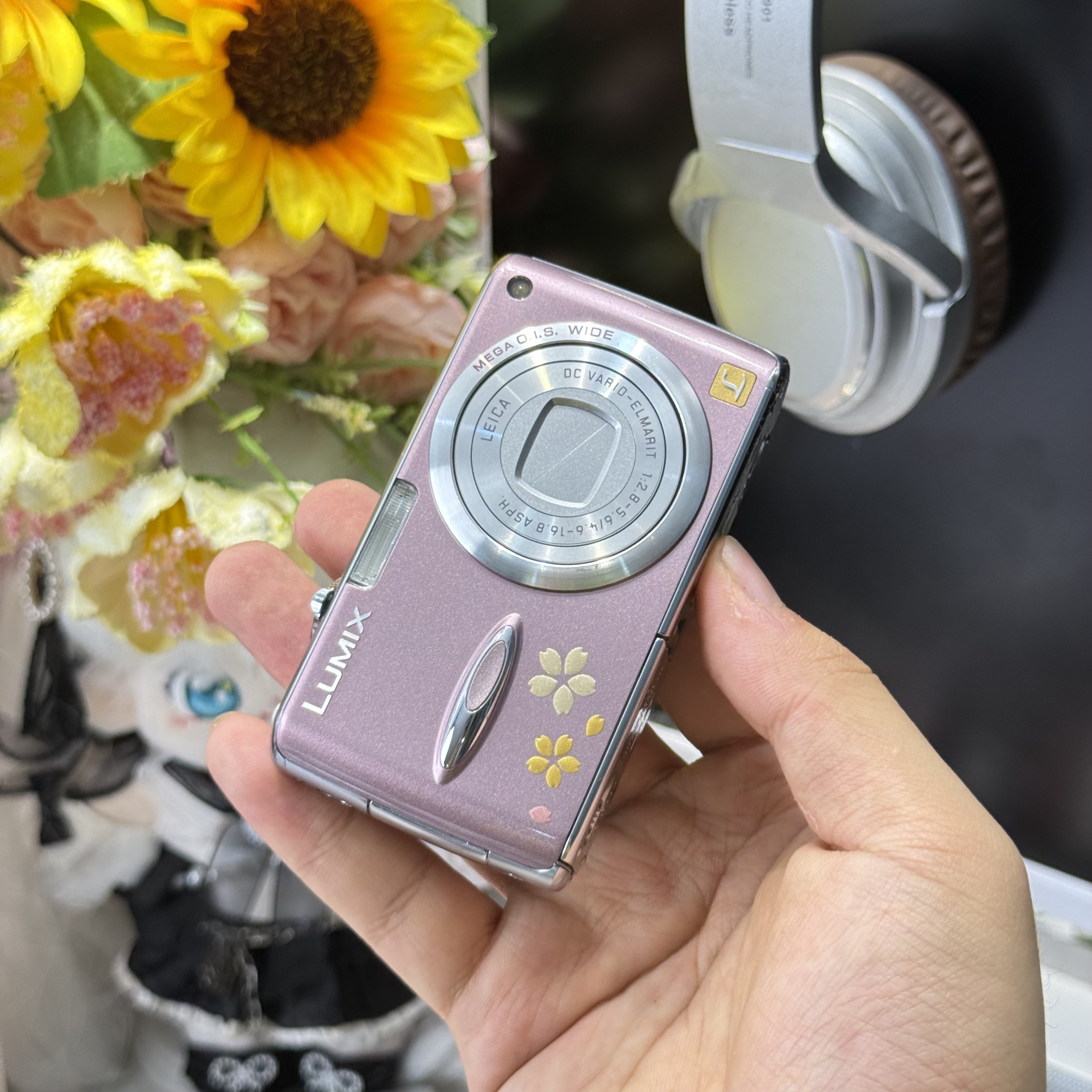 9新 Panasonic/松下 松下fx01樱花粉色彩感好滤镜多适新手带配件