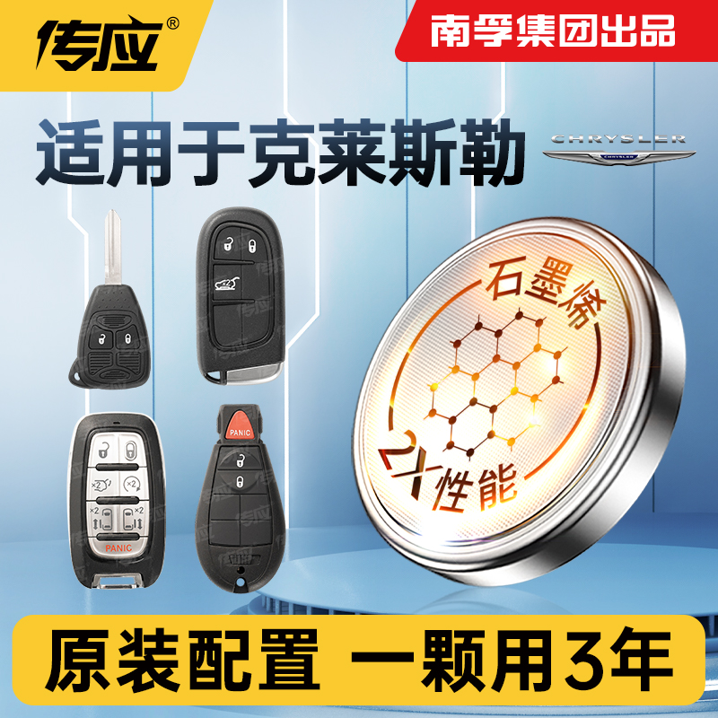 33【适用克莱斯勒】南孚传应纽扣电池CR2032大捷龙铂锐PT漫步者交叉