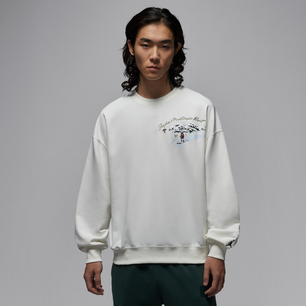 NIKE耐克AJ男子BRK SNOWSCAPE CREW LB时尚圆领运动衫IM6318-133