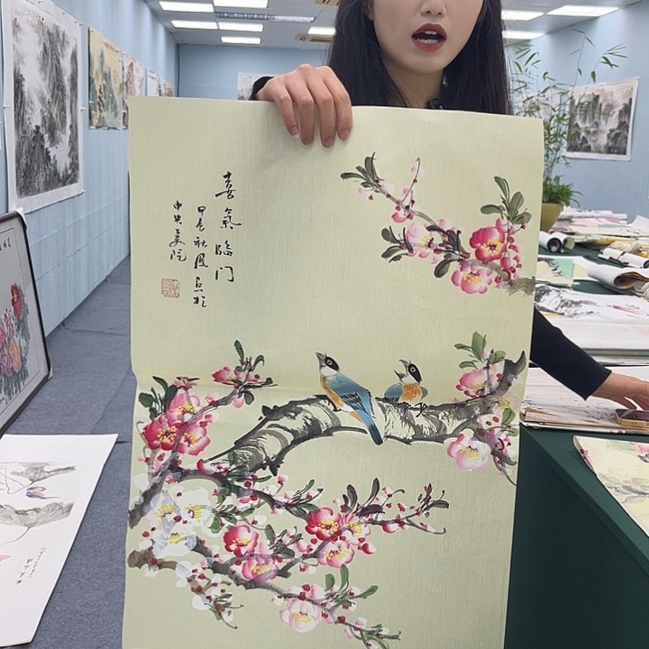 国画手绘国画大捡漏！！！！