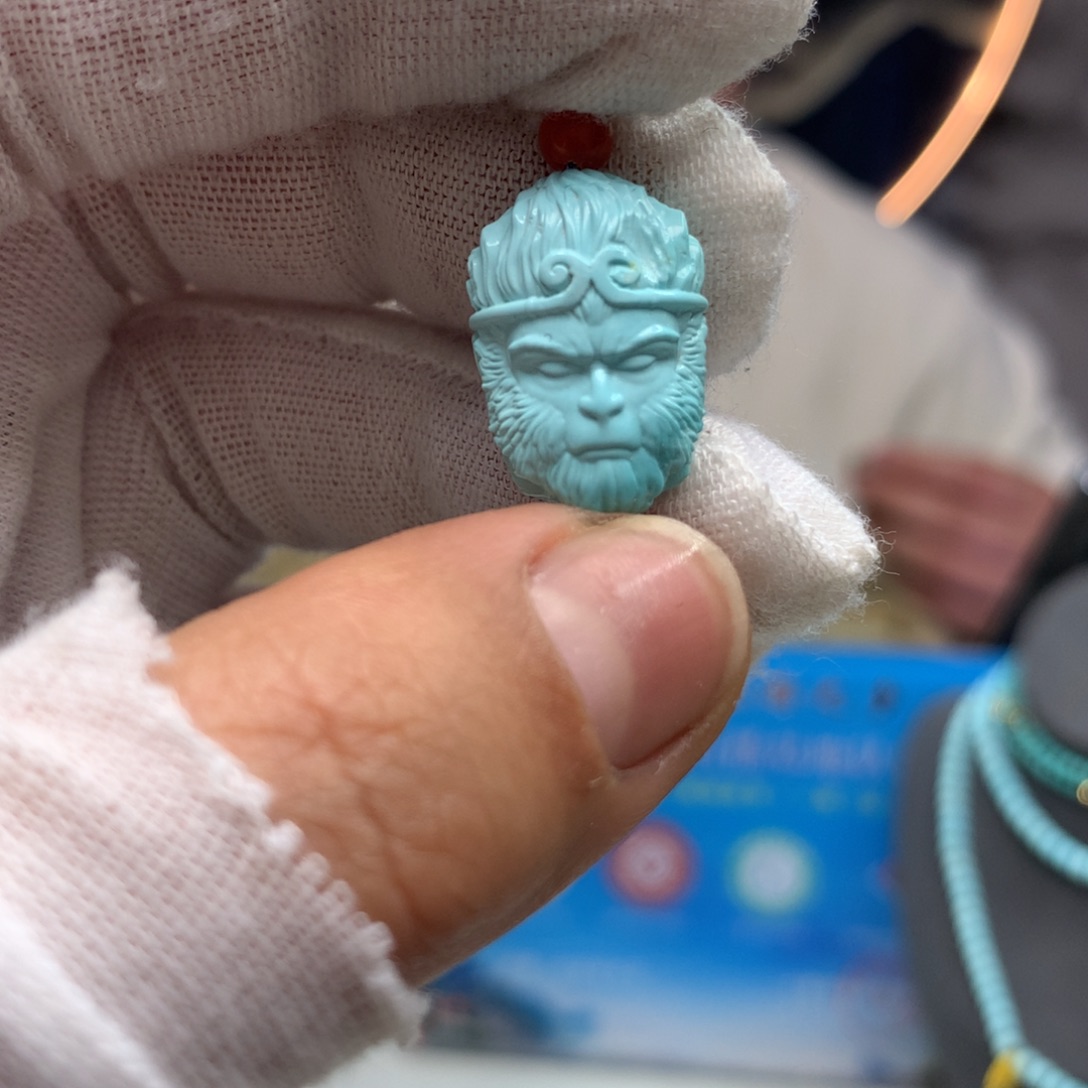 绿松石挂件未镶嵌