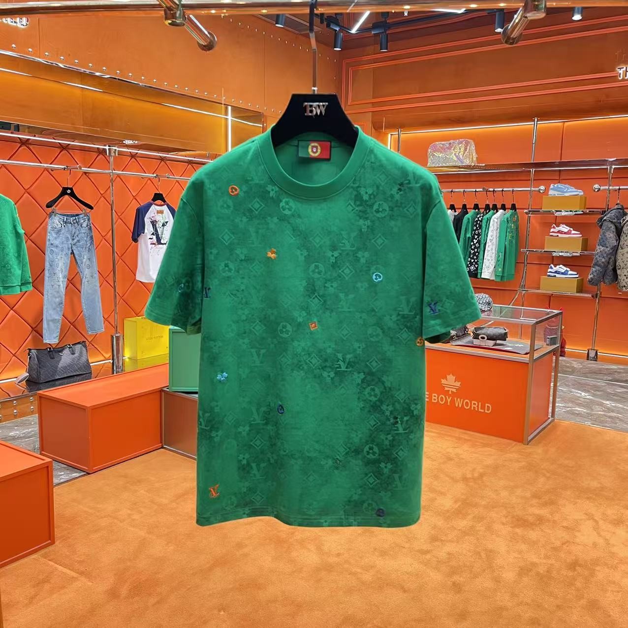 帅【新款短袖】2025 新年新品潮流情侣时尚百搭短袖25023